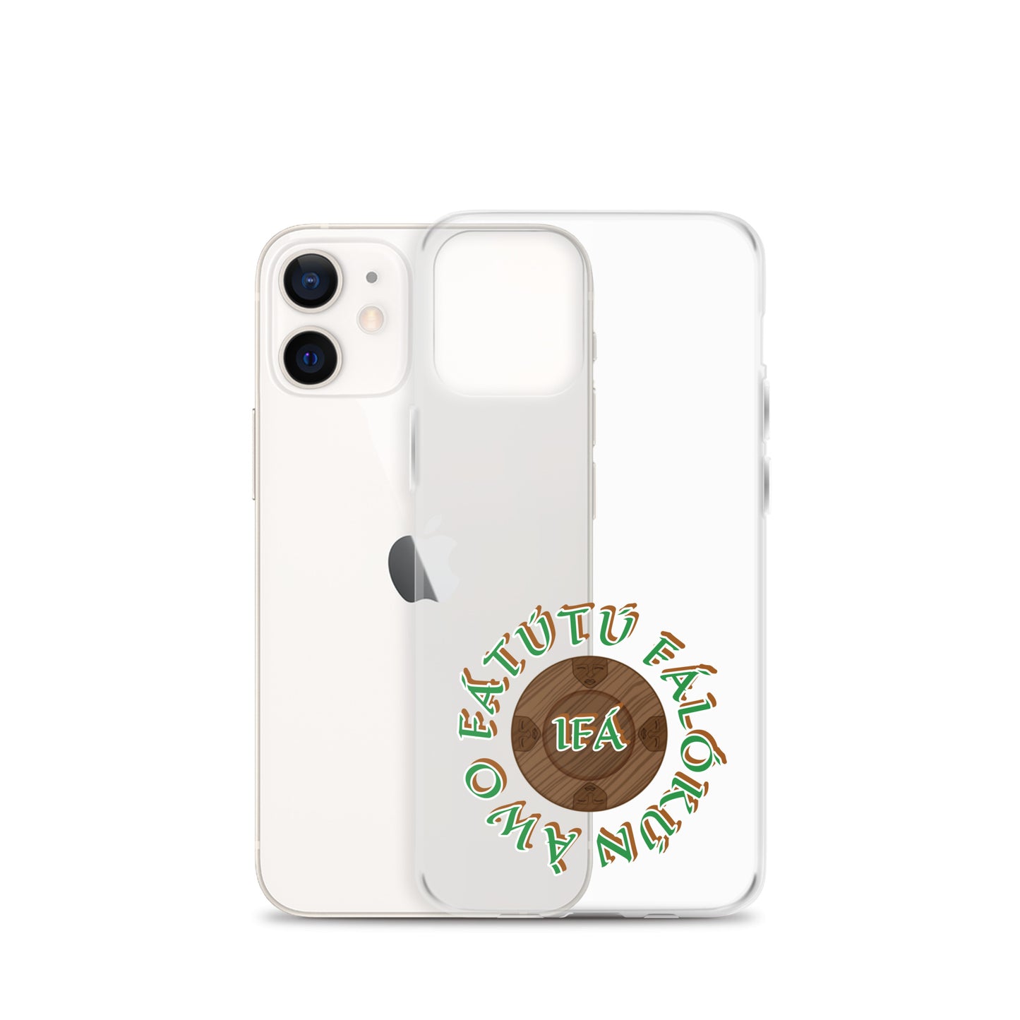 Personalized Egbe Logo 3 Clear Case for iPhone®