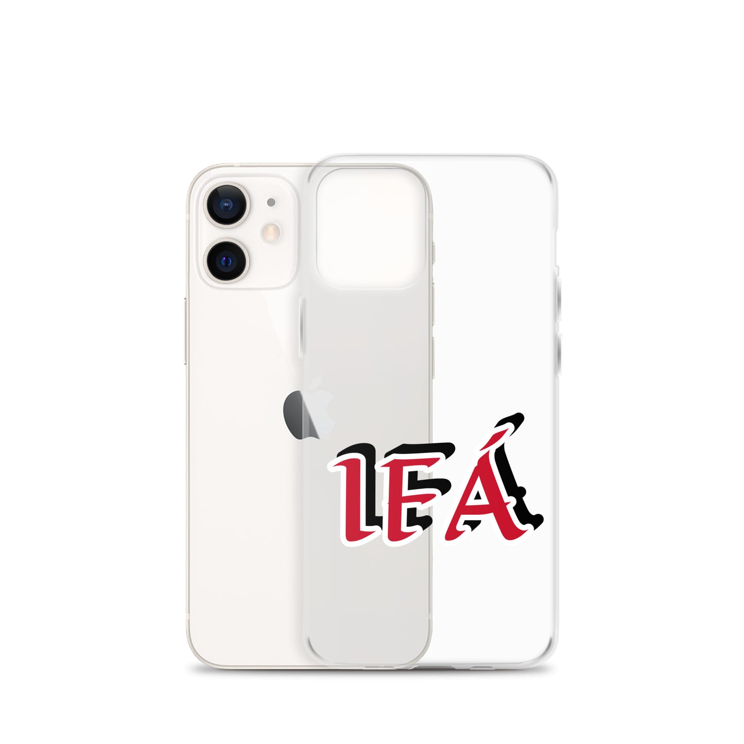 Ifa Red/Black Clear Case for iPhone®