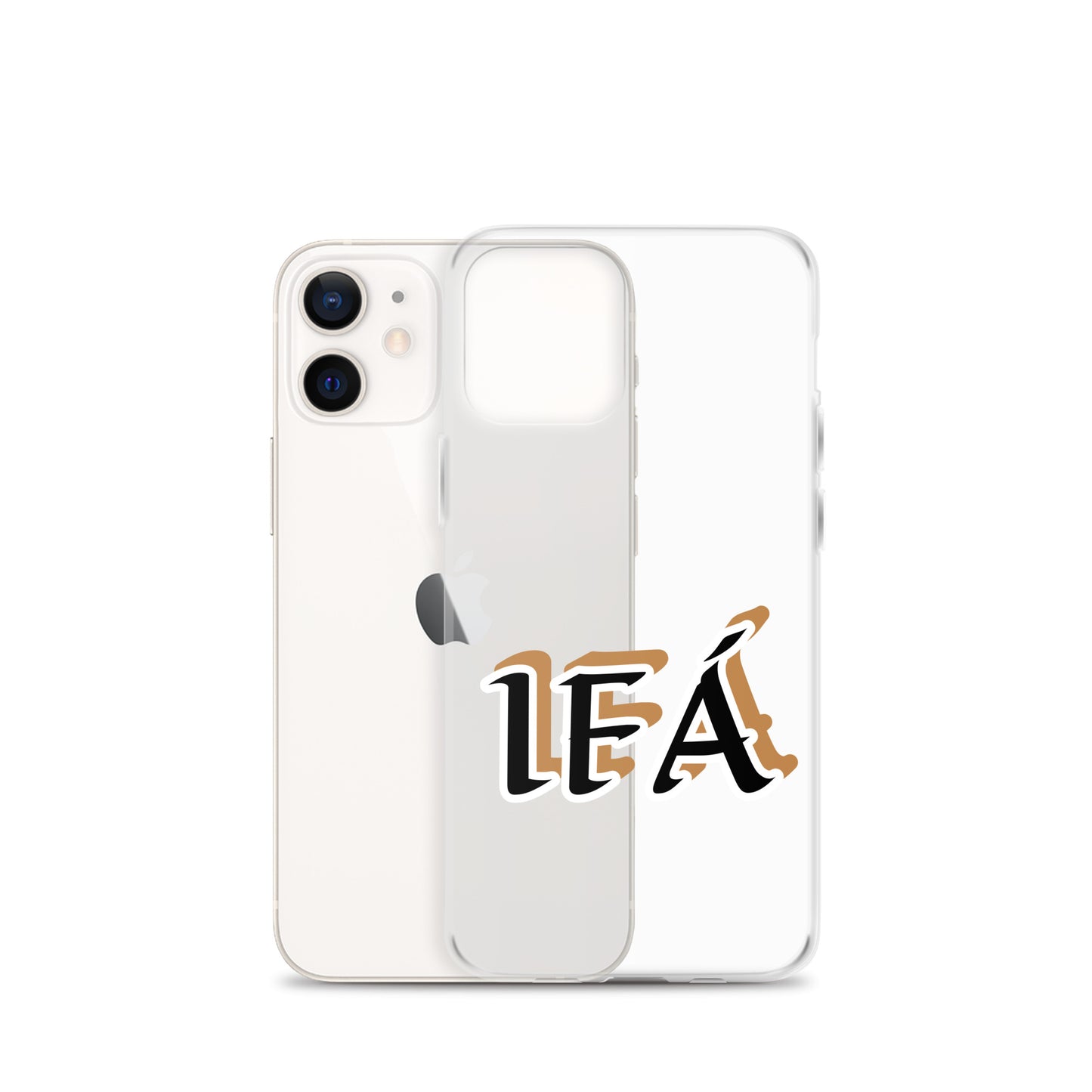 Ifa Black/Gold Clear Case for iPhone®