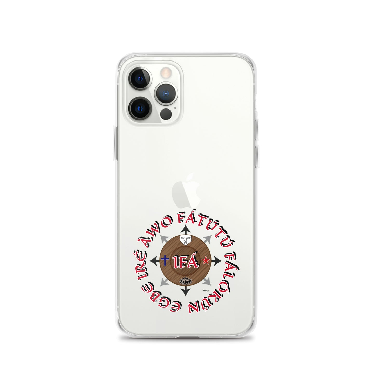 Personalized Egbe Ire Awo Signature Logo Clear Case for iPhone®