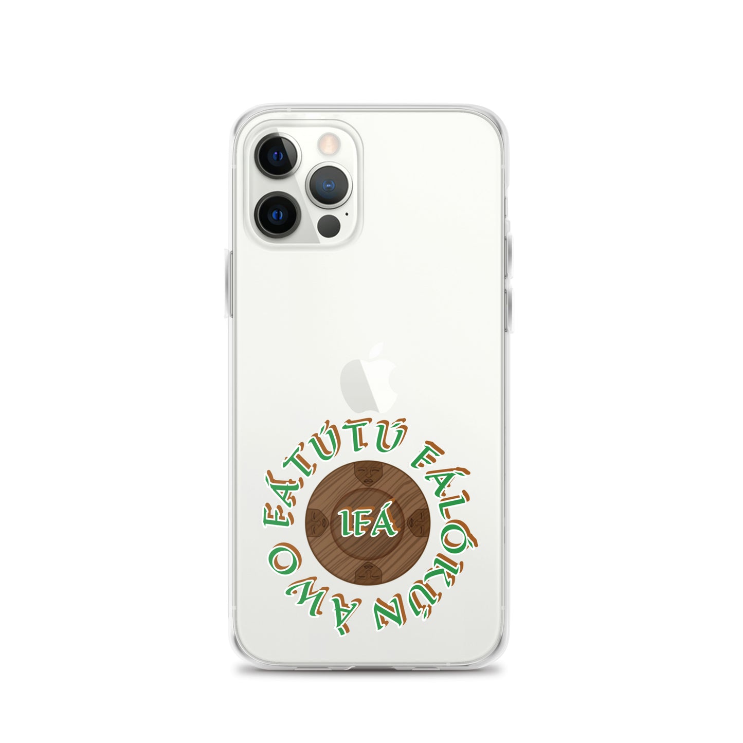 Personalized Egbe Logo 3 Clear Case for iPhone®