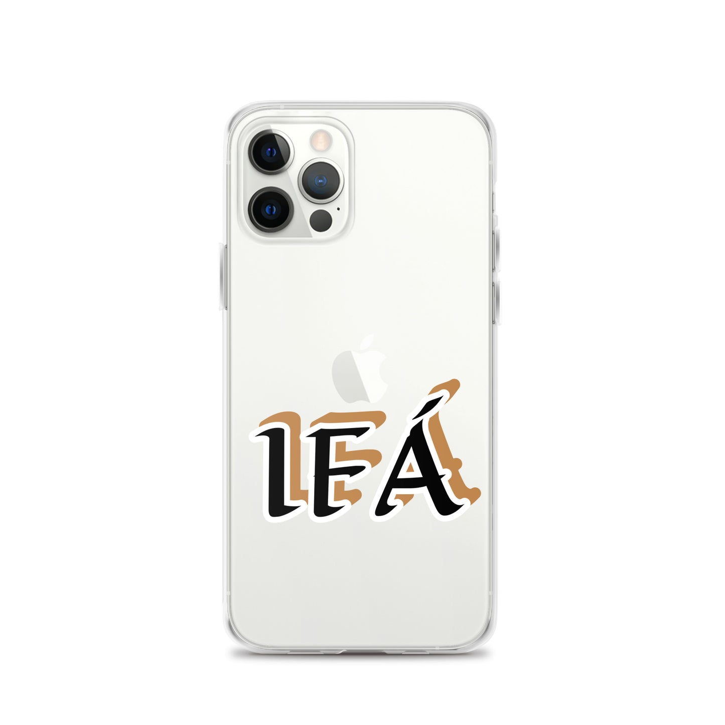 Ifa Black/Gold Clear Case for iPhone®