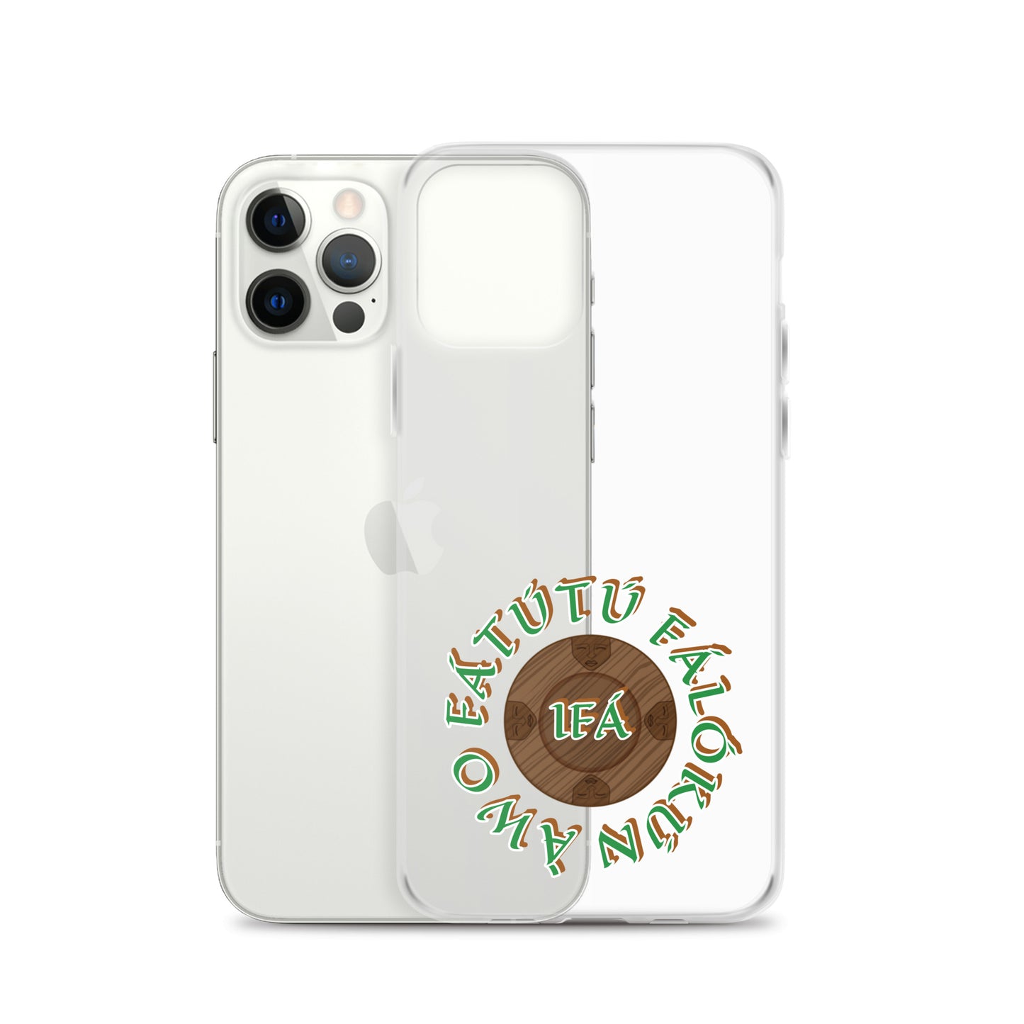 Personalized Egbe Logo 3 Clear Case for iPhone®