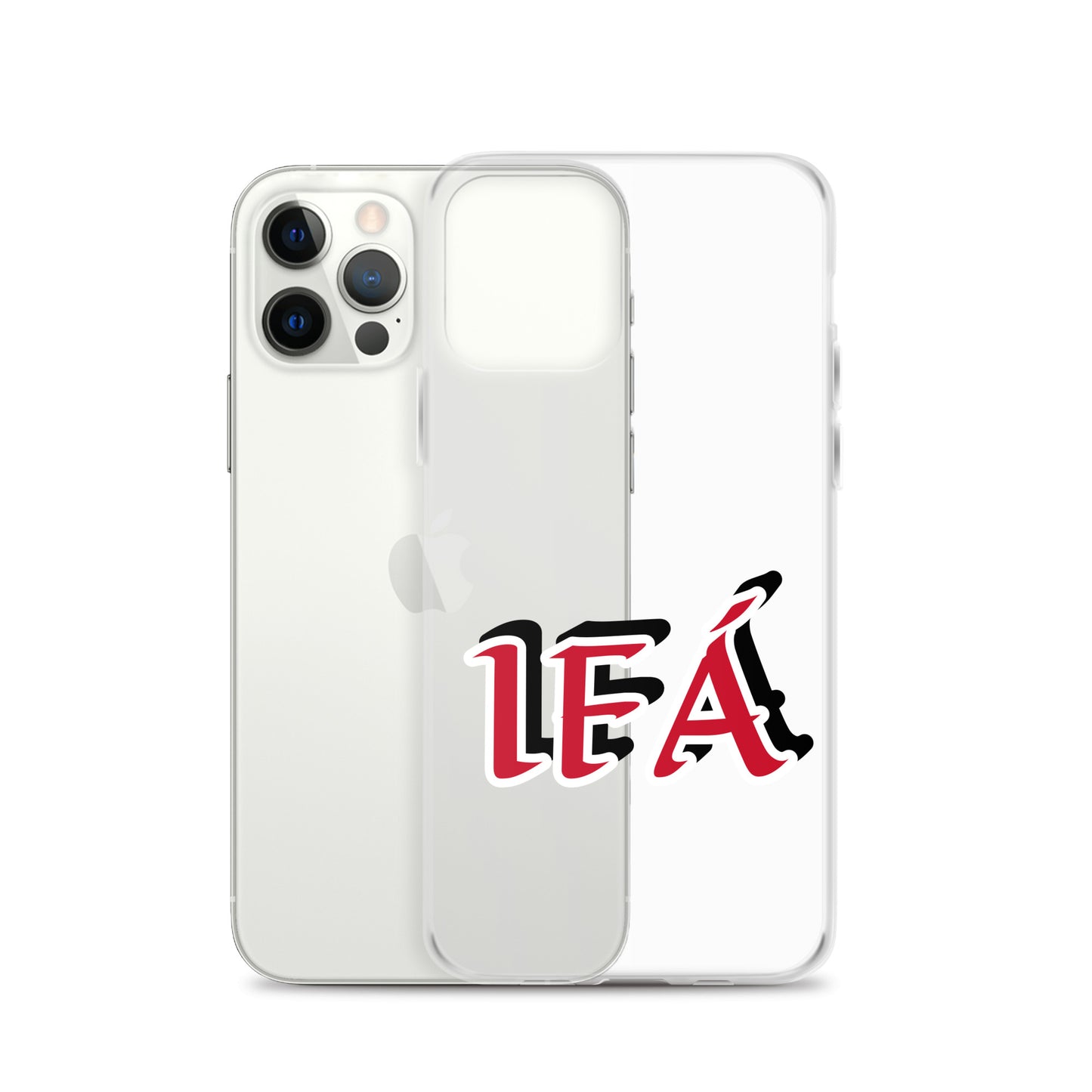 Ifa Red/Black Clear Case for iPhone®