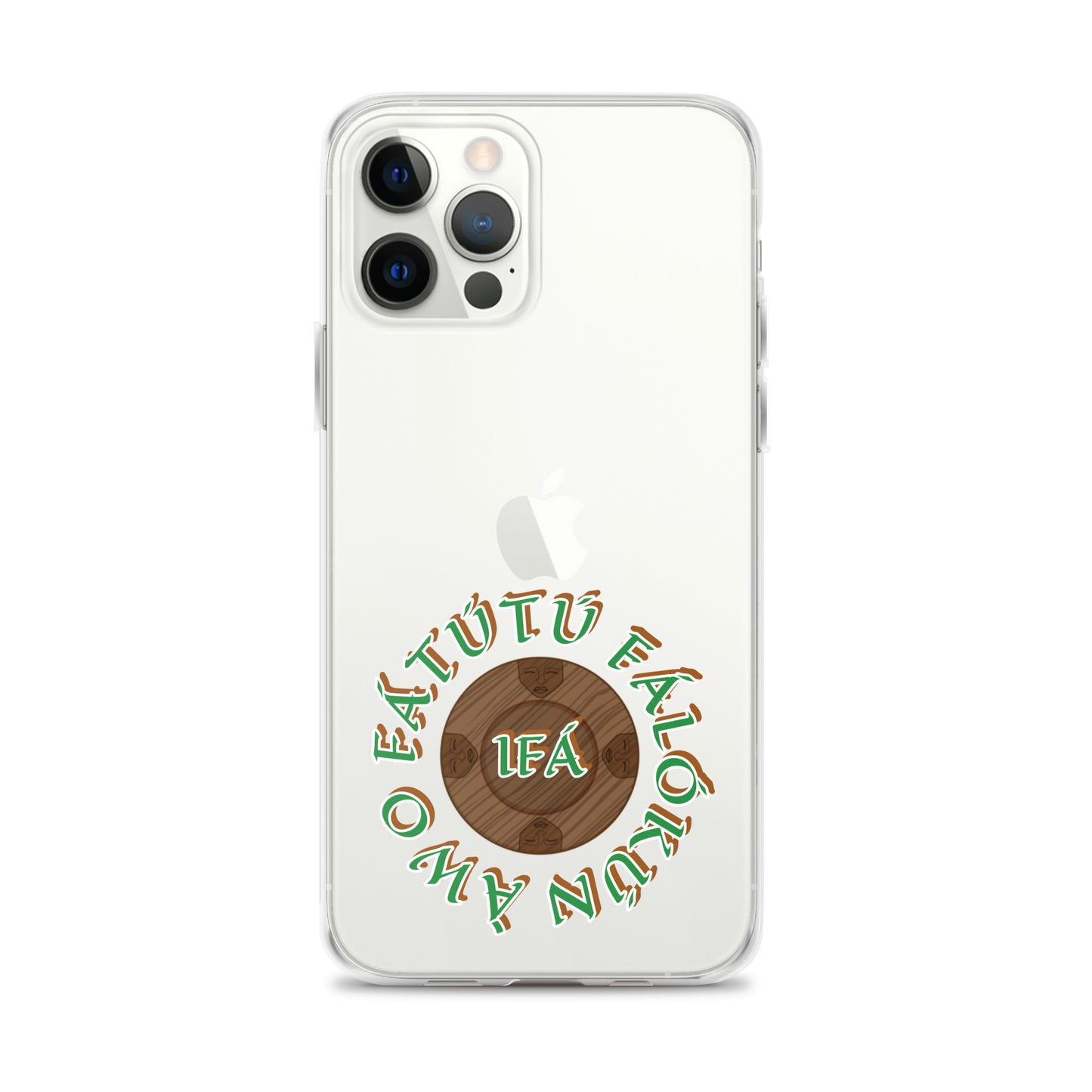 Personalized Egbe Logo 3 Clear Case for iPhone®