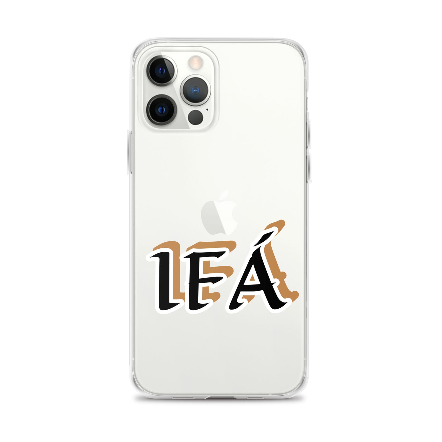 Ifa Black/Gold Clear Case for iPhone®