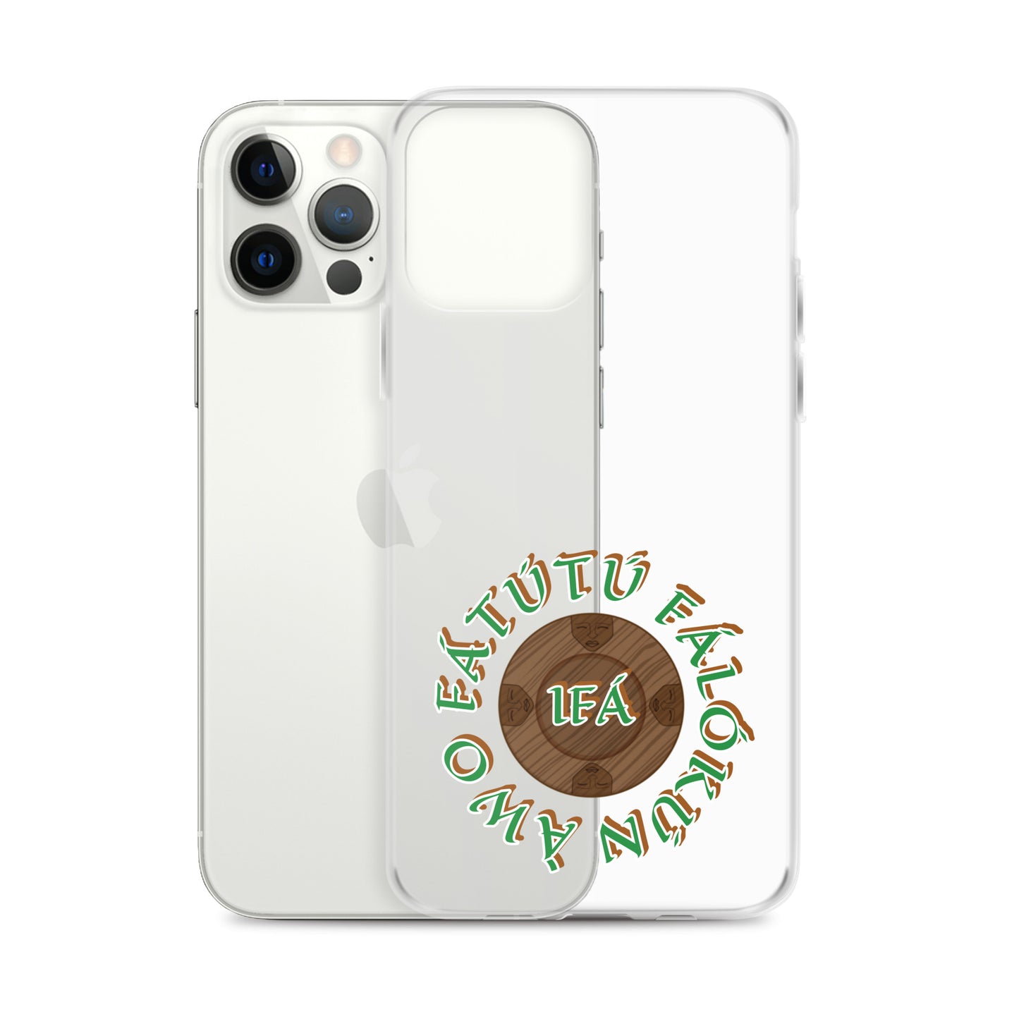 Personalized Egbe Logo 3 Clear Case for iPhone®