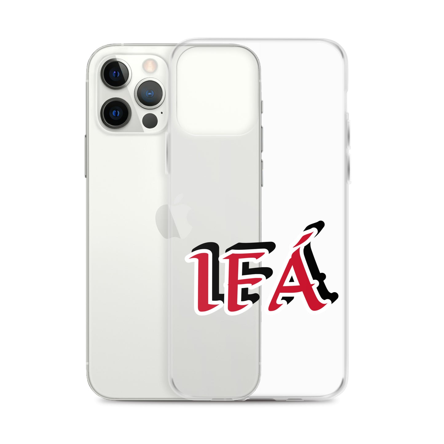 Ifa Red/Black Clear Case for iPhone®