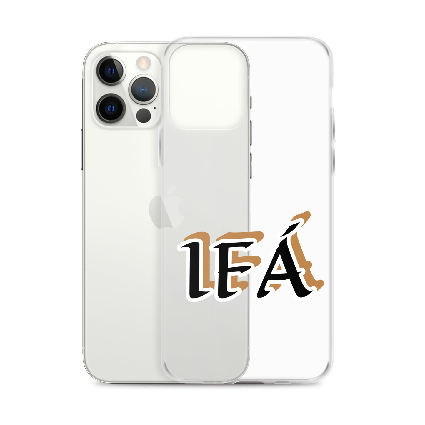 Ifa Black/Gold Clear Case for iPhone®