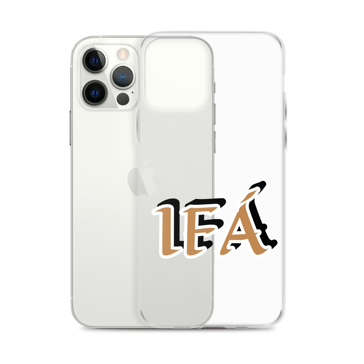 Ifa Gold/Black Clear Case for iPhone®