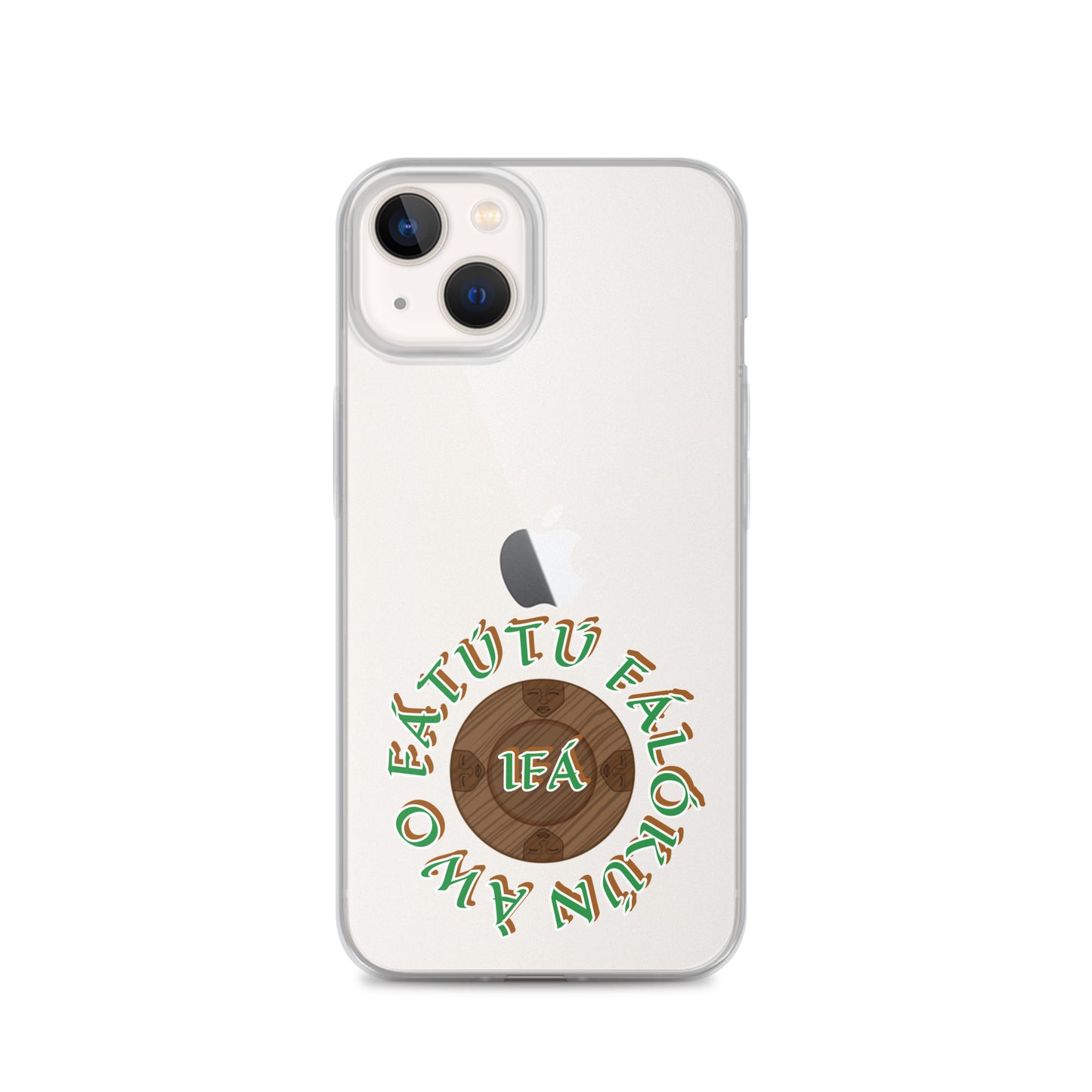 Personalized Egbe Logo 3 Clear Case for iPhone®