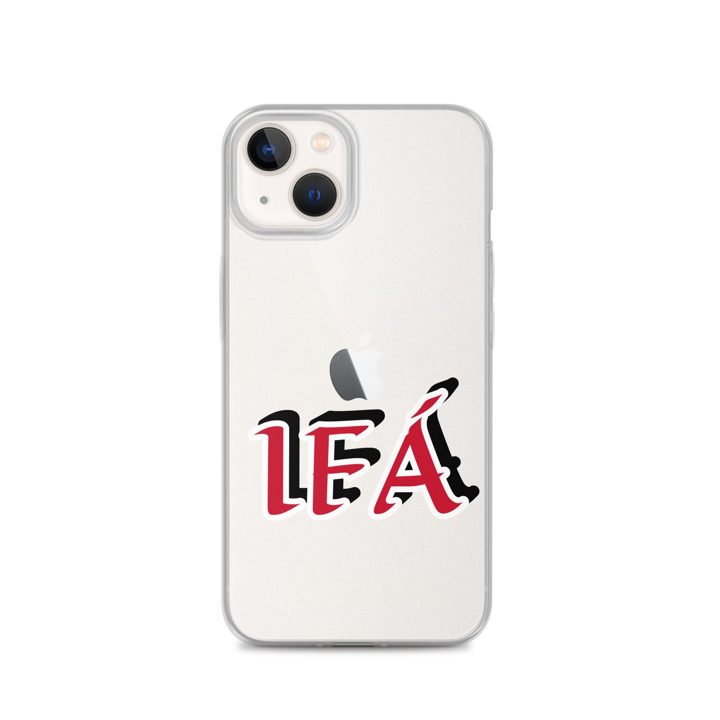 Ifa Red/Black Clear Case for iPhone®
