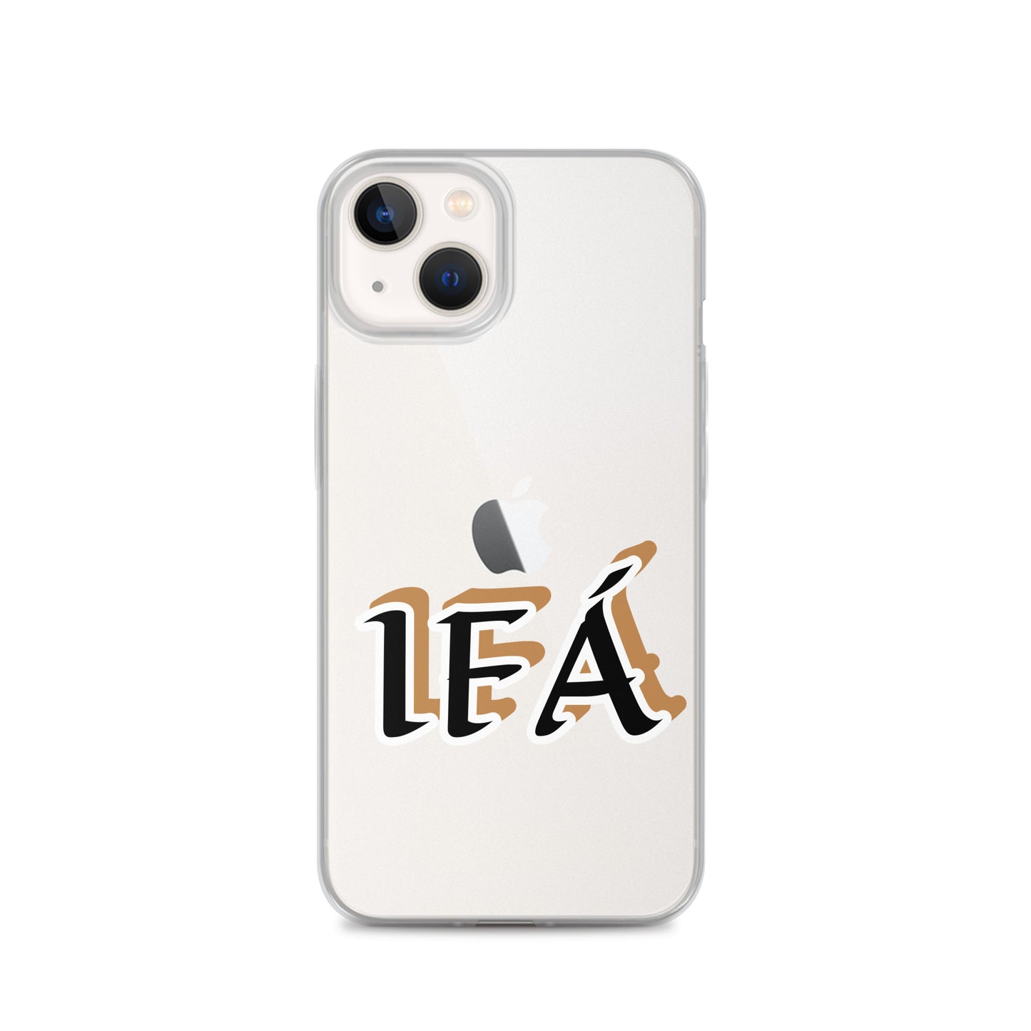 Ifa Black/Gold Clear Case for iPhone®