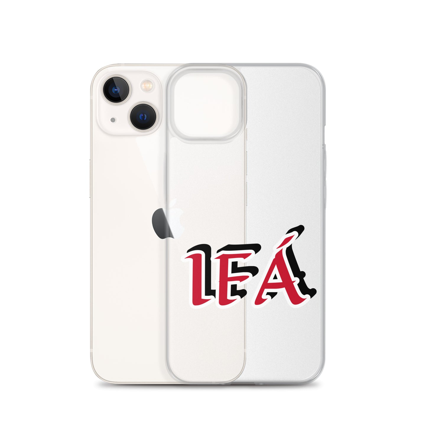 Ifa Red/Black Clear Case for iPhone®