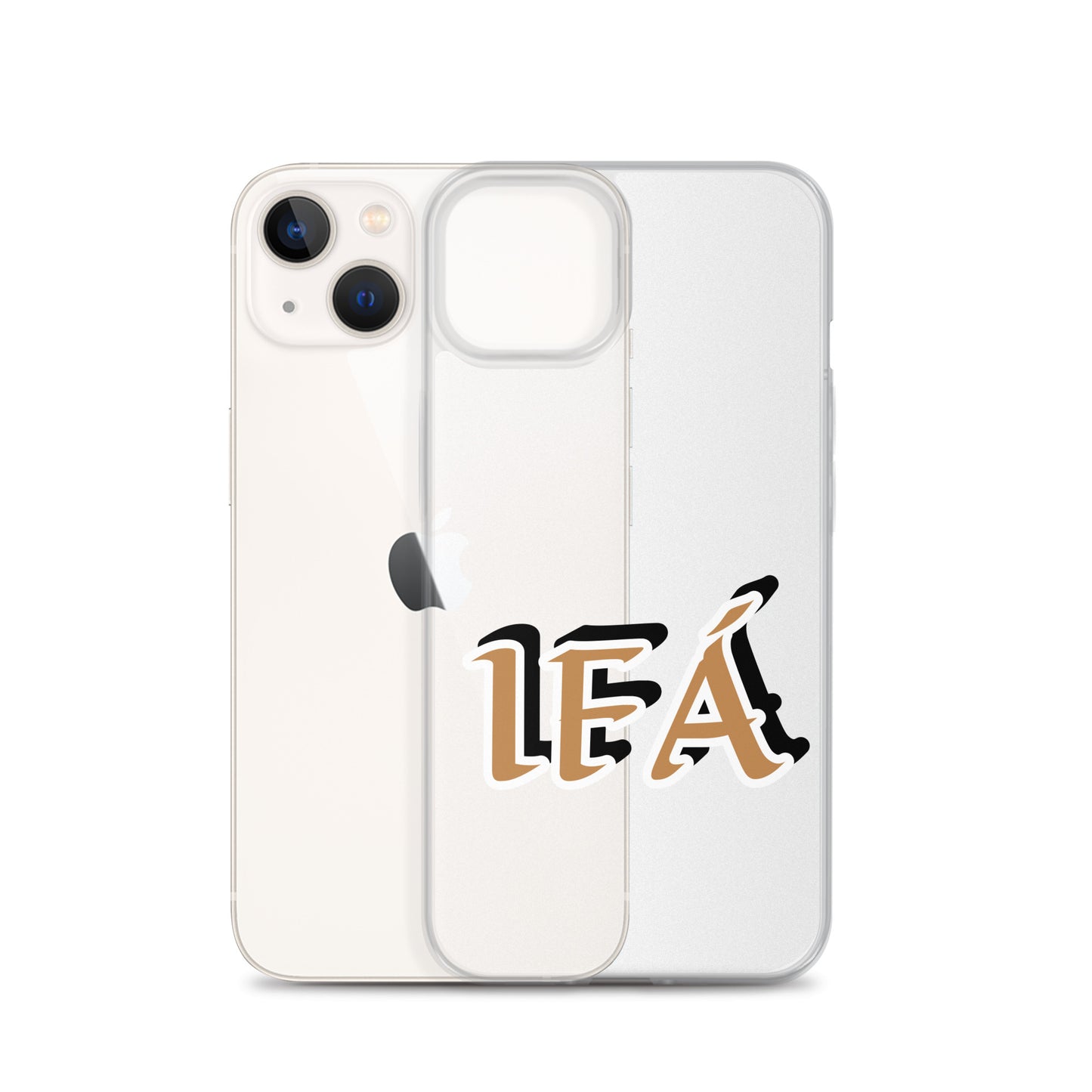 Ifa Gold/Black Clear Case for iPhone®