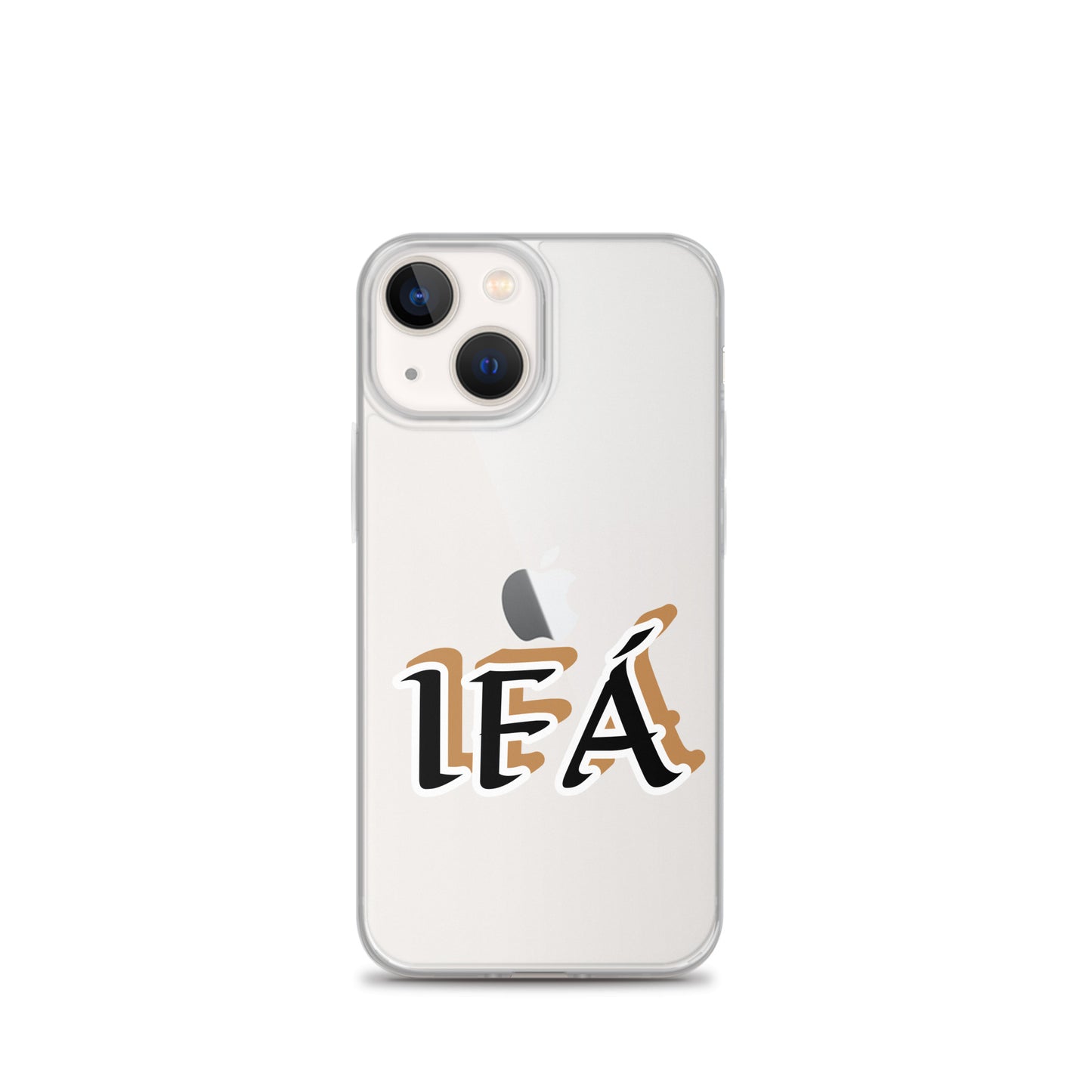 Ifa Black/Gold Clear Case for iPhone®