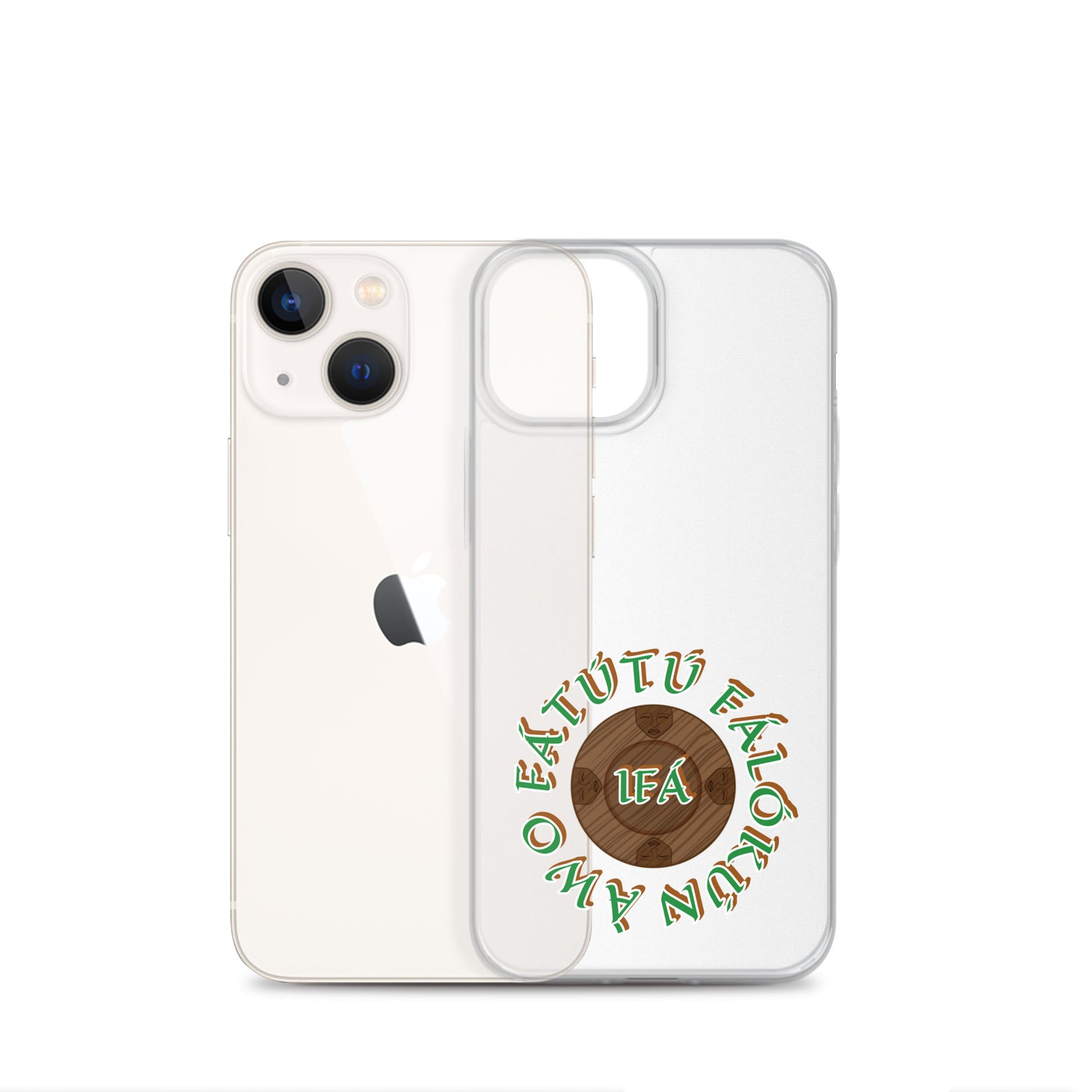 Personalized Egbe Logo 3 Clear Case for iPhone®