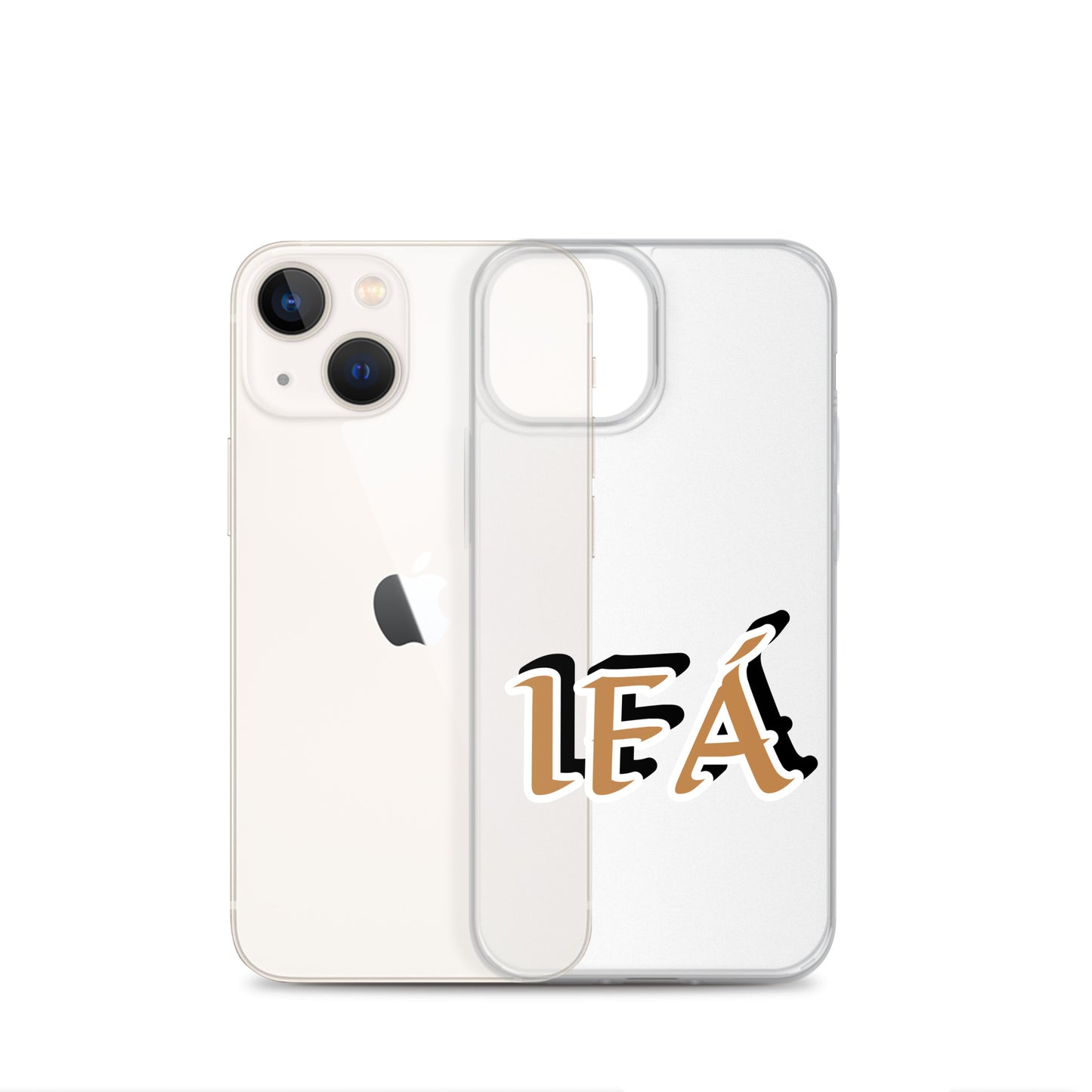Ifa Gold/Black Clear Case for iPhone®