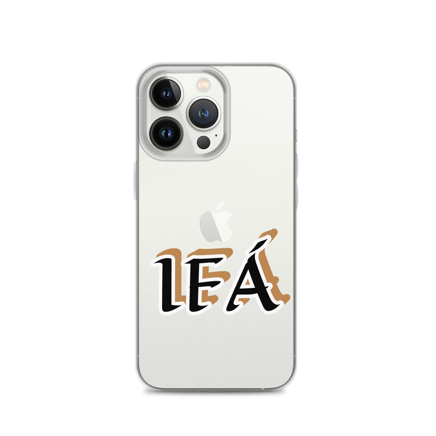 Ifa Black/Gold Clear Case for iPhone®