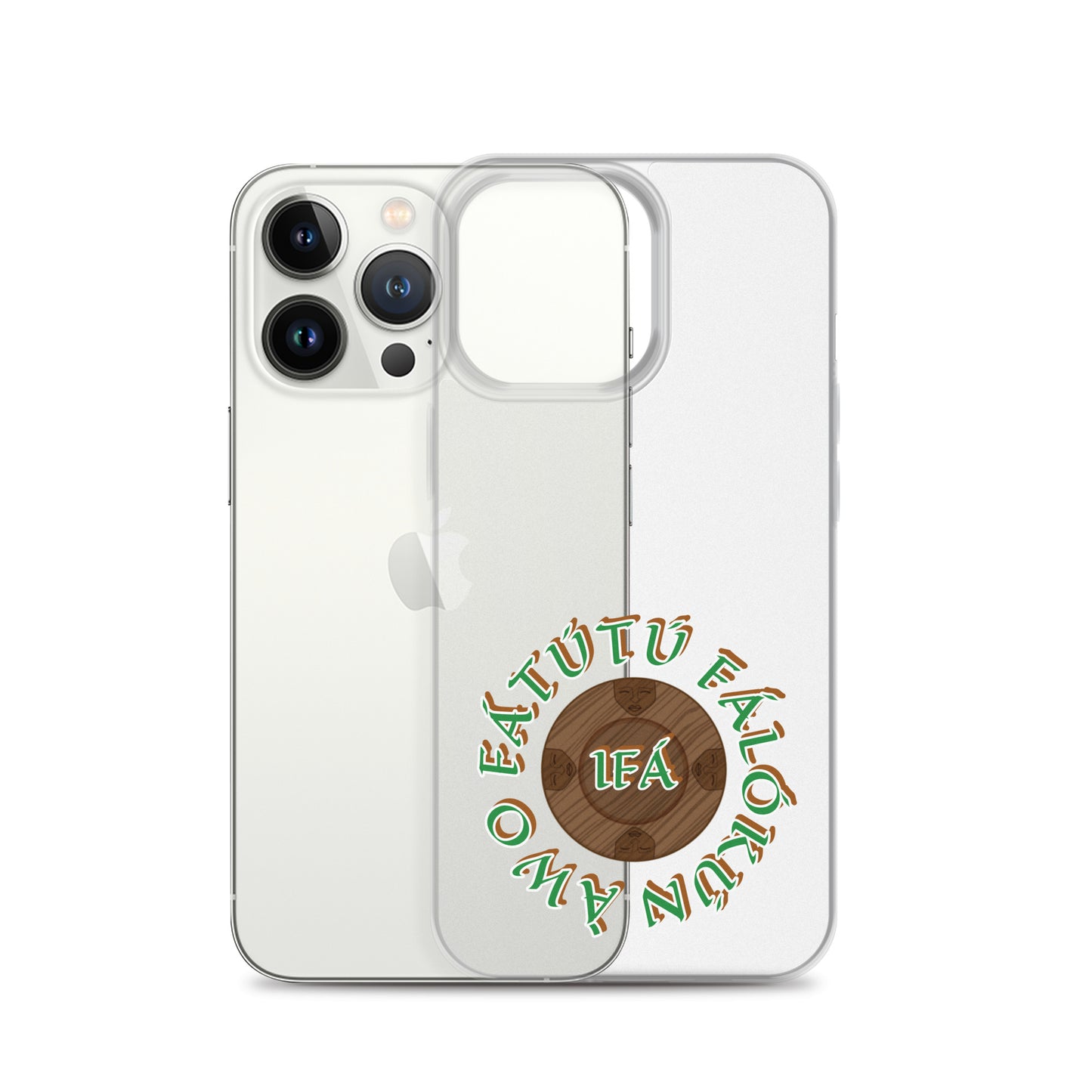 Personalized Egbe Logo 3 Clear Case for iPhone®