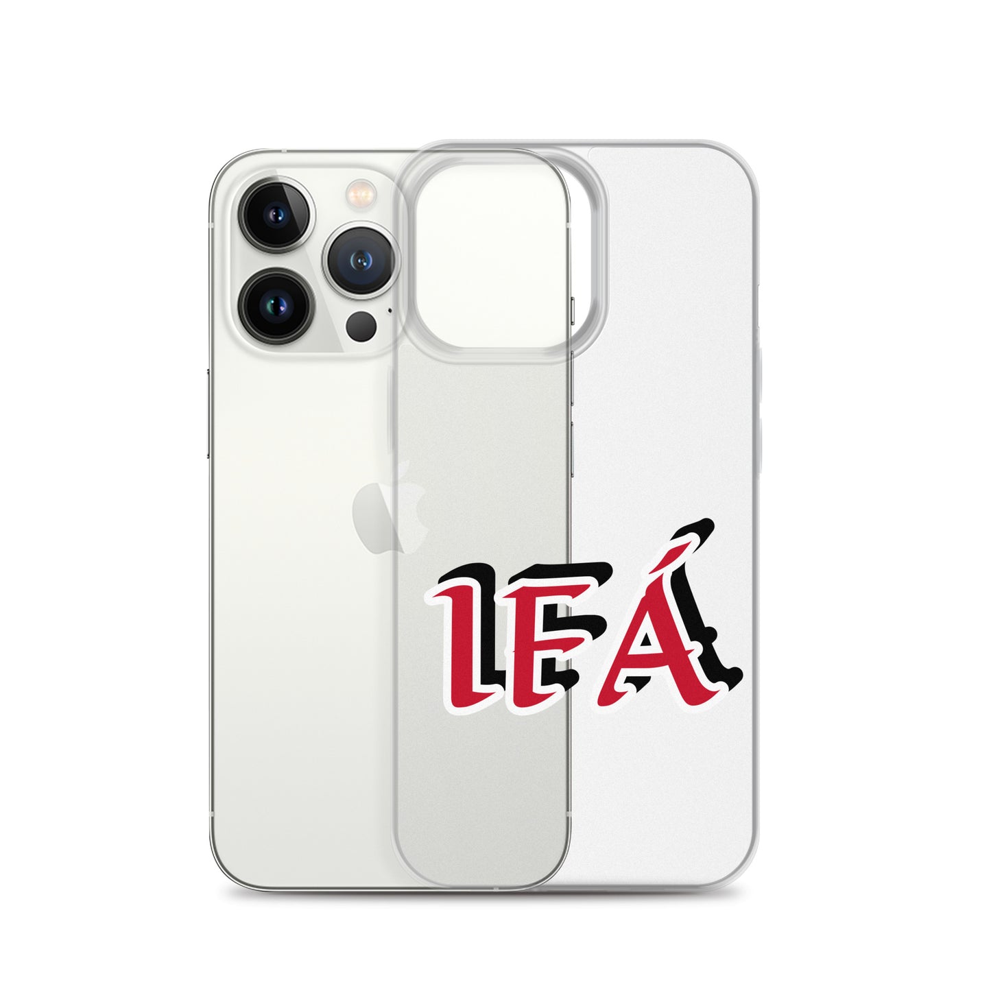 Ifa Red/Black Clear Case for iPhone®