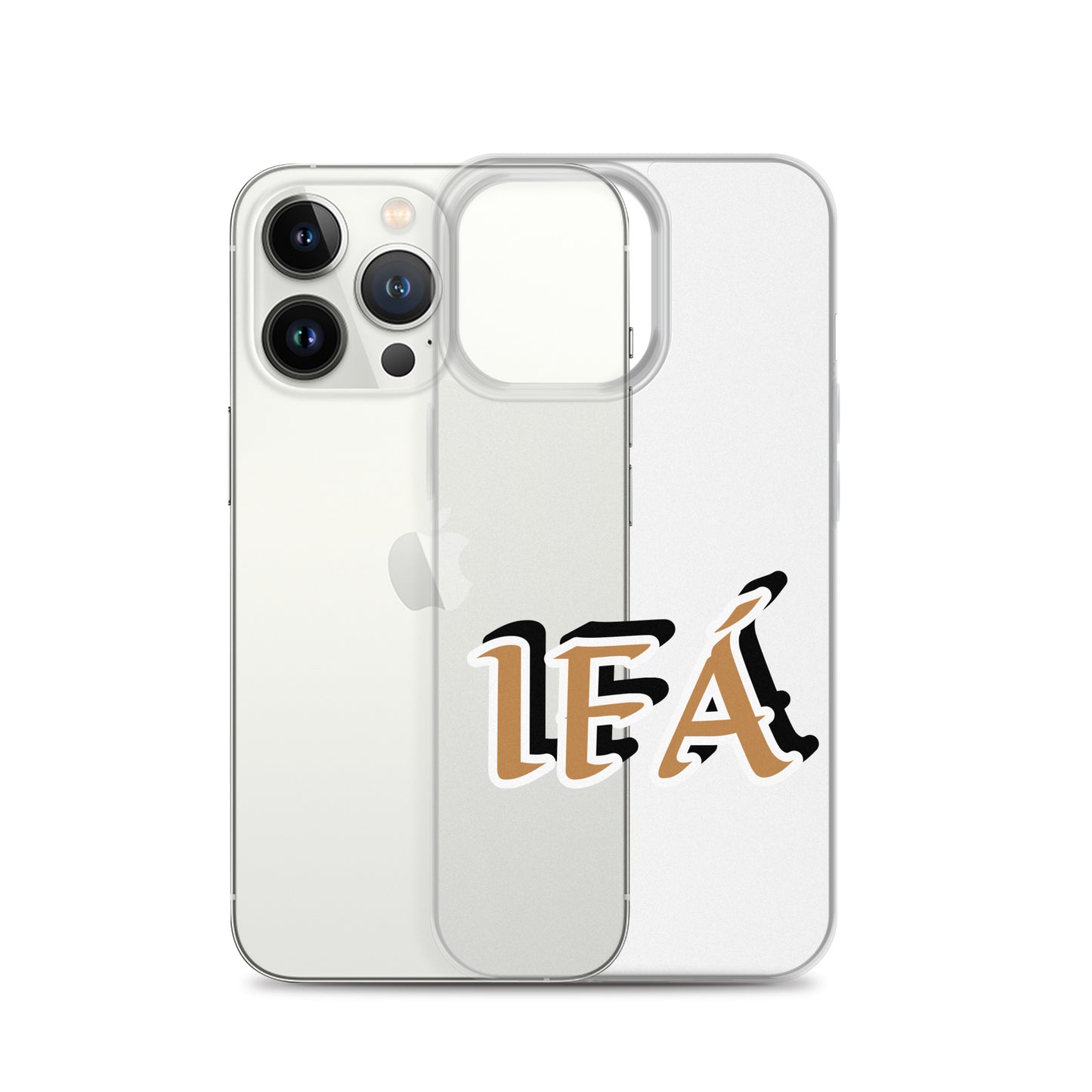 Ifa Gold/Black Clear Case for iPhone®