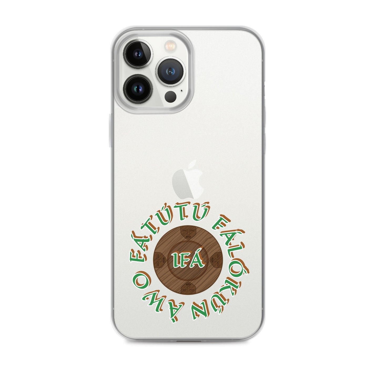 Personalized Egbe Logo 3 Clear Case for iPhone®