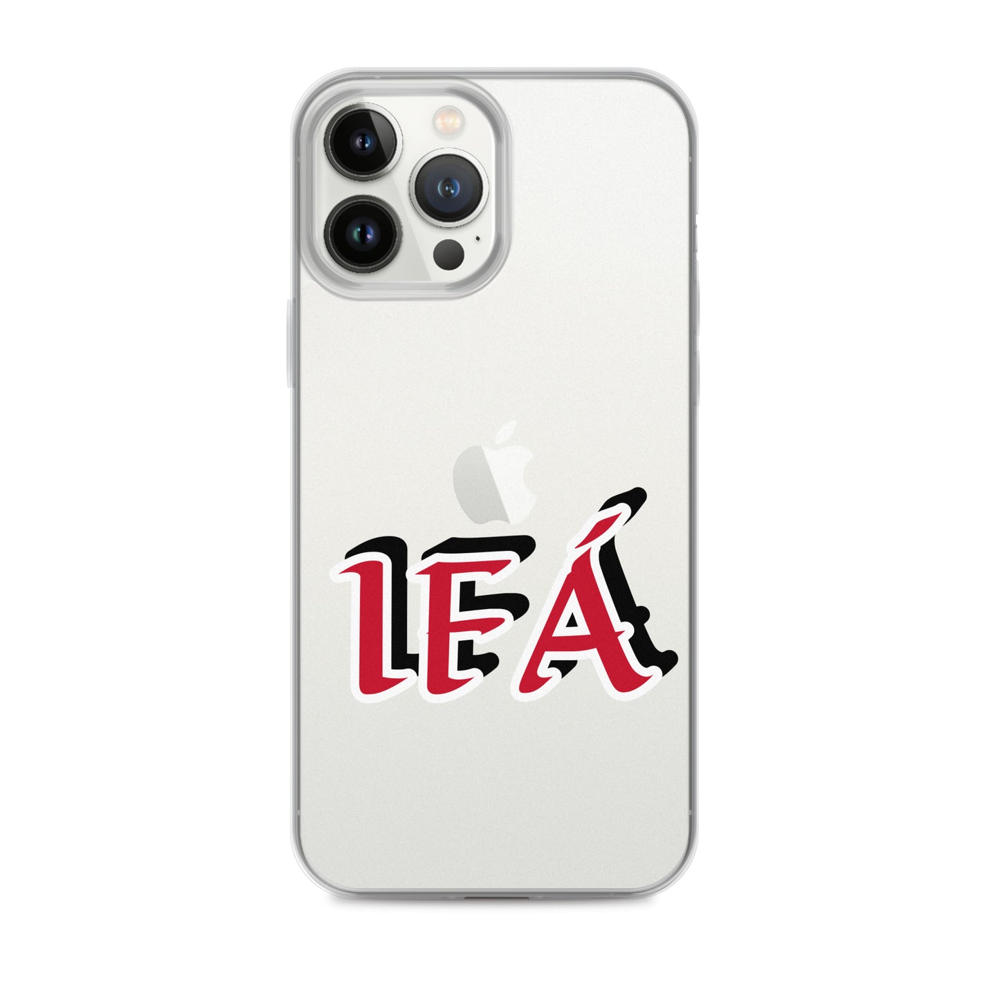 Ifa Red/Black Clear Case for iPhone®