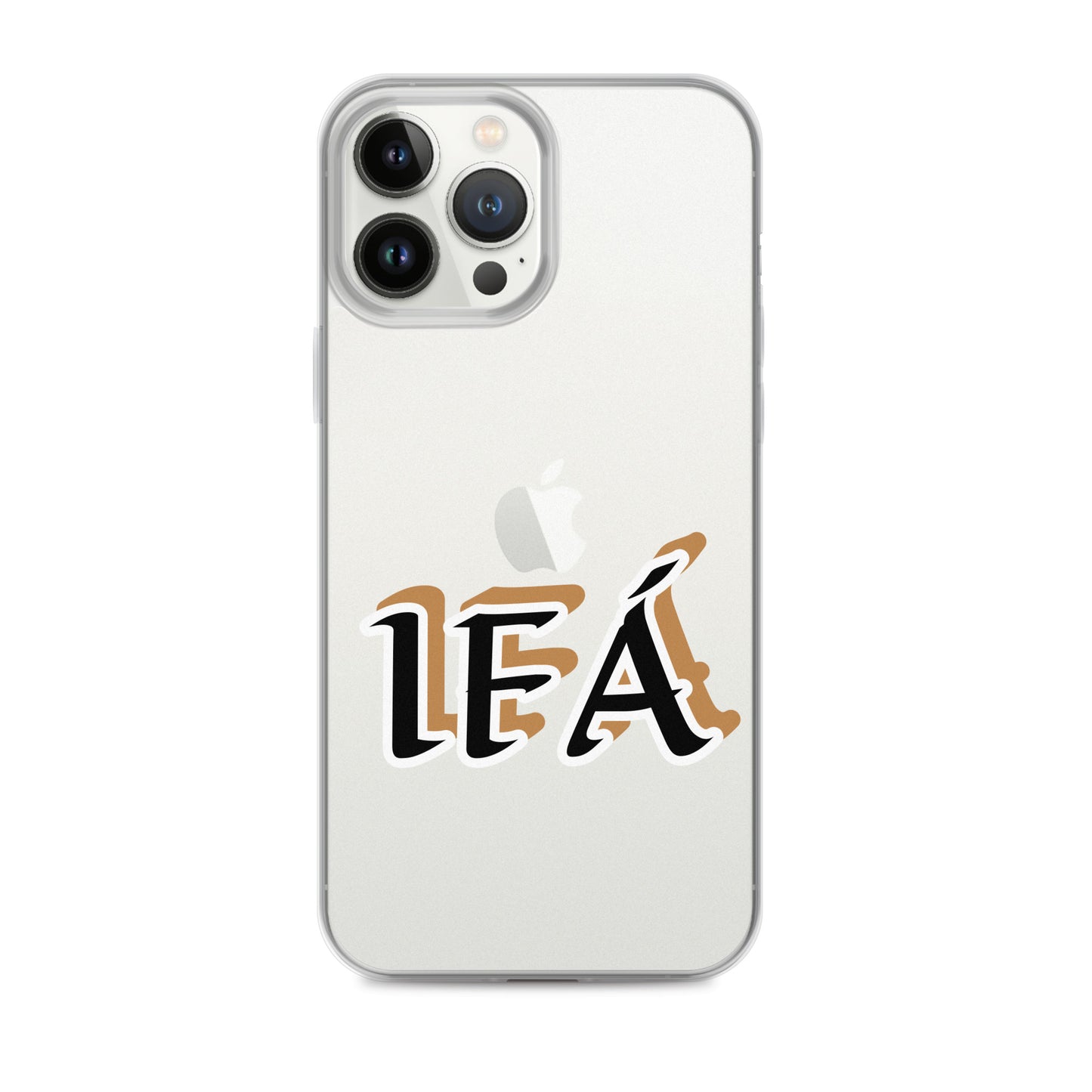 Ifa Black/Gold Clear Case for iPhone®