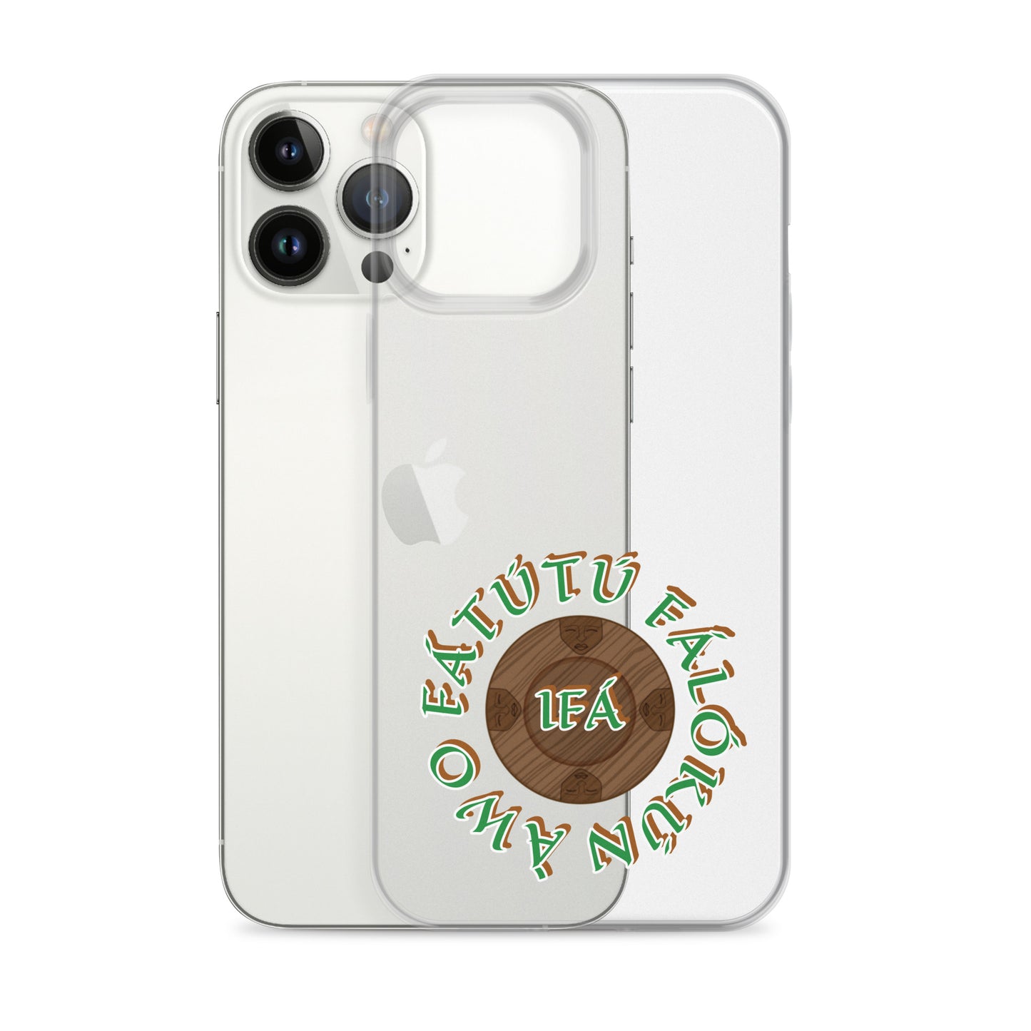 Personalized Egbe Logo 3 Clear Case for iPhone®