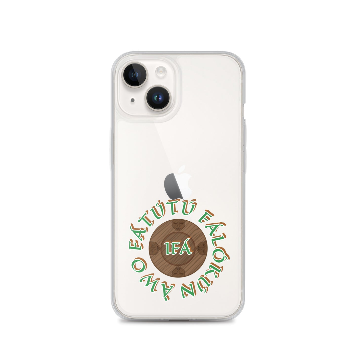 Personalized Egbe Logo 3 Clear Case for iPhone®