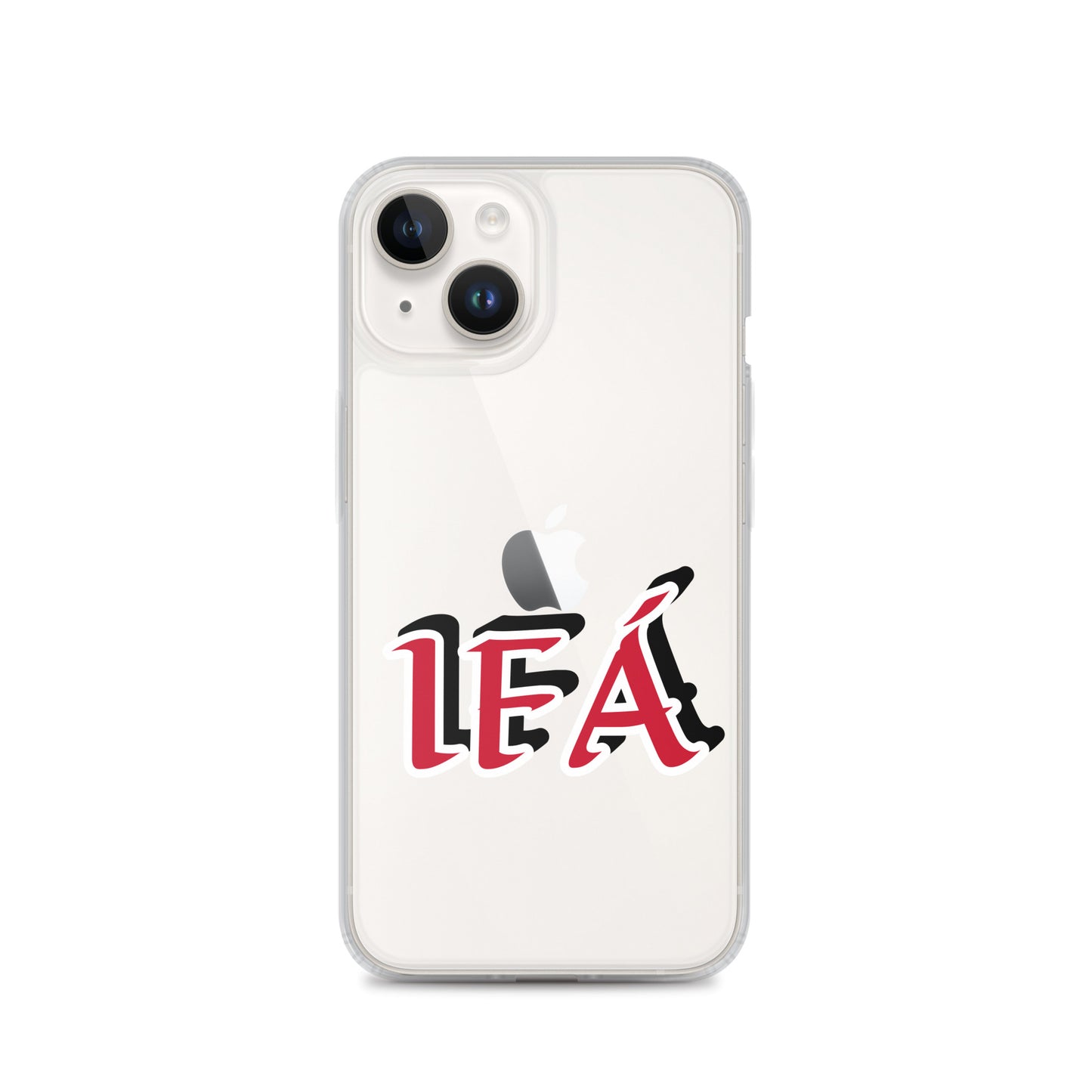 Ifa Red/Black Clear Case for iPhone®