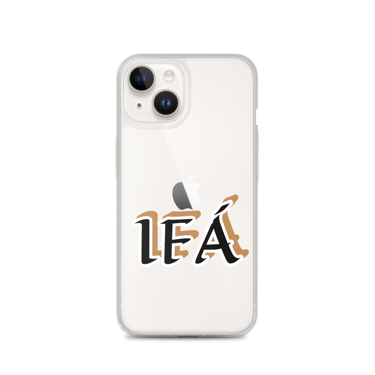 Ifa Black/Gold Clear Case for iPhone®