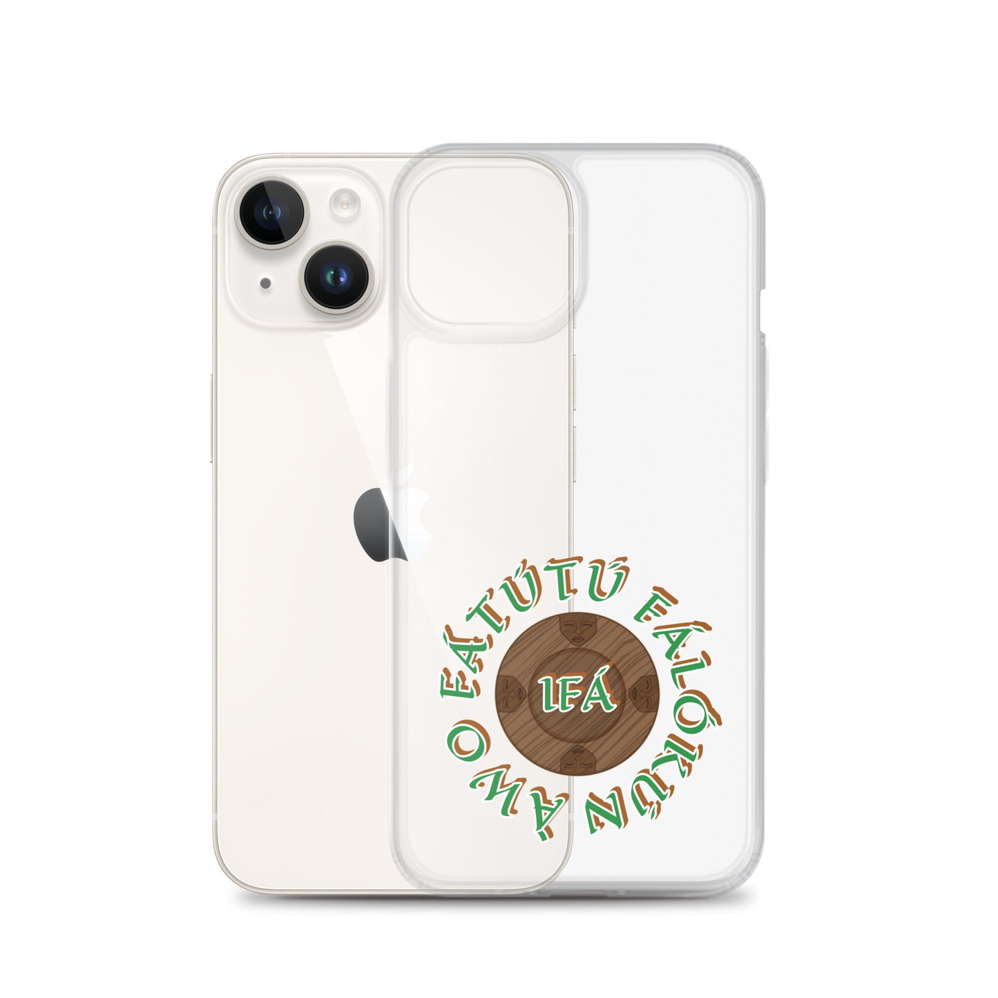 Personalized Egbe Logo 3 Clear Case for iPhone®