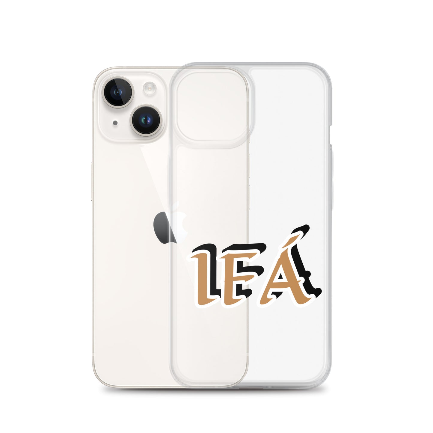 Ifa Gold/Black Clear Case for iPhone®