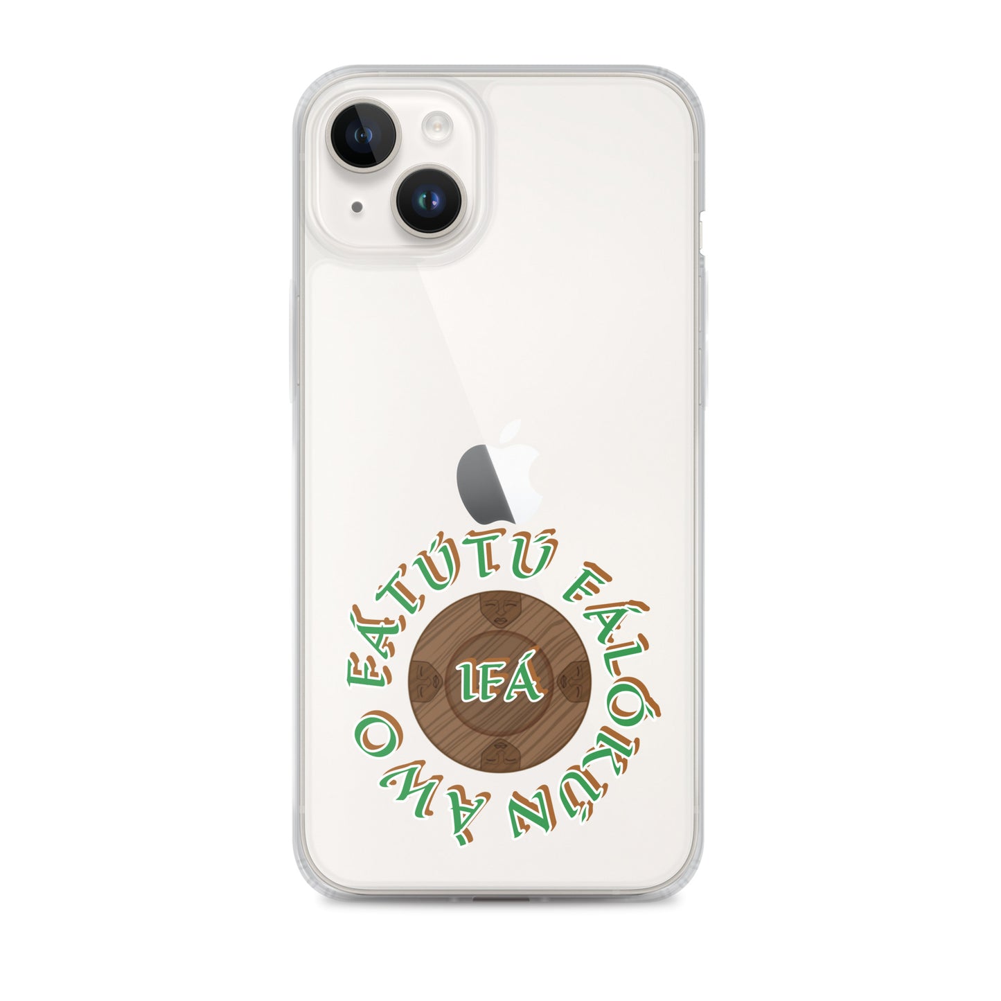 Personalized Egbe Logo 3 Clear Case for iPhone®