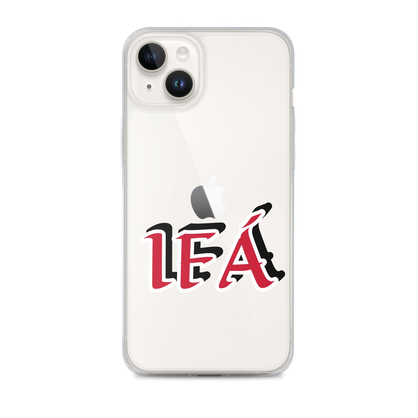 Ifa Red/Black Clear Case for iPhone®