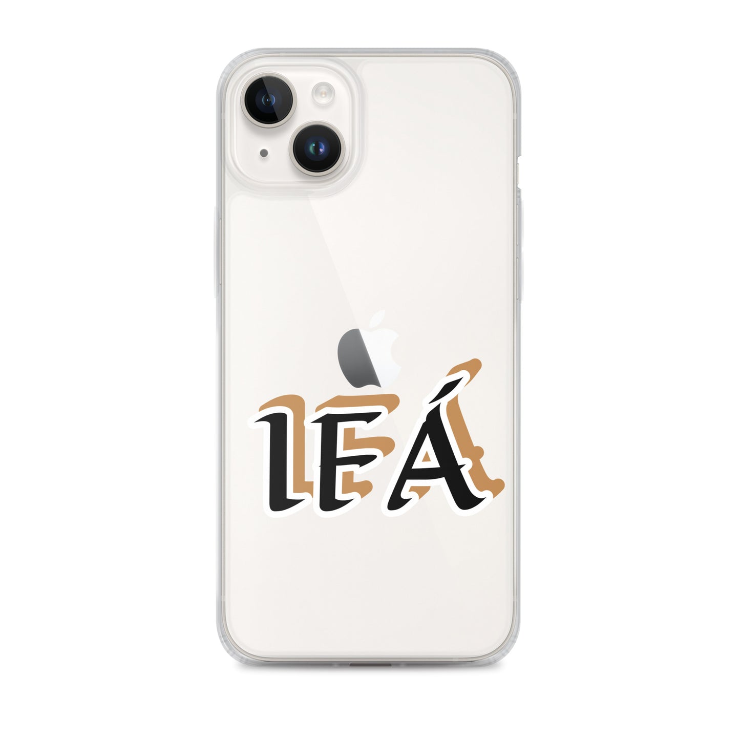 Ifa Black/Gold Clear Case for iPhone®