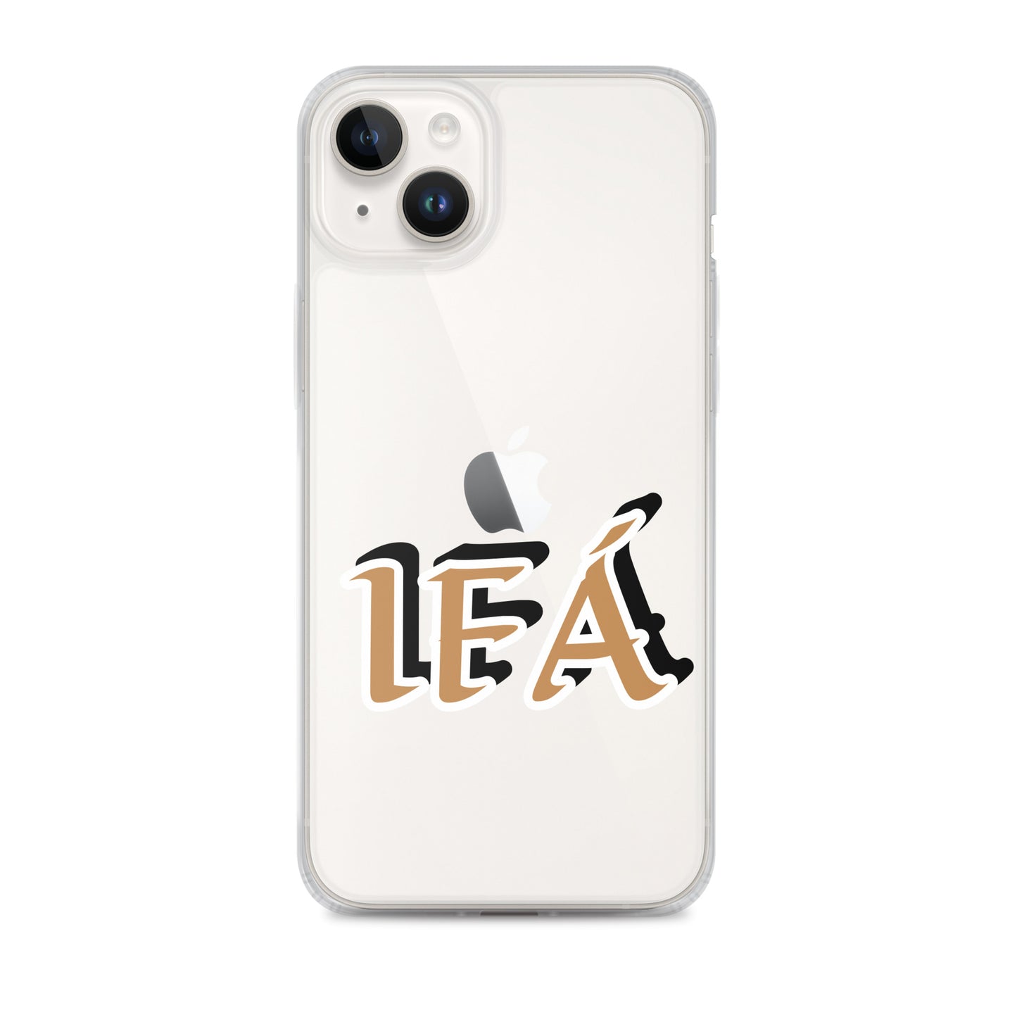 Ifa Gold/Black Clear Case for iPhone®