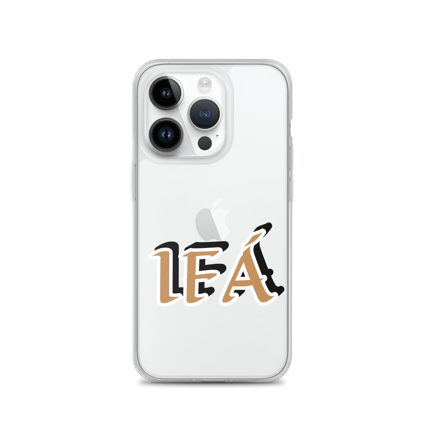 Ifa Gold/Black Clear Case for iPhone®