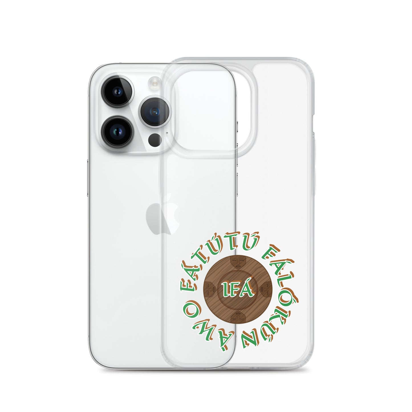 Personalized Egbe Logo 3 Clear Case for iPhone®