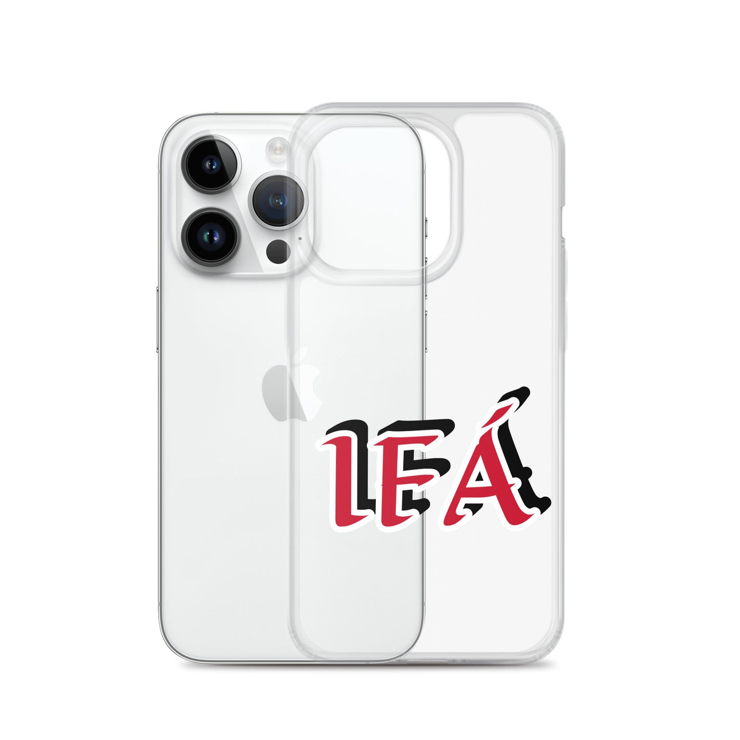 Ifa Red/Black Clear Case for iPhone®