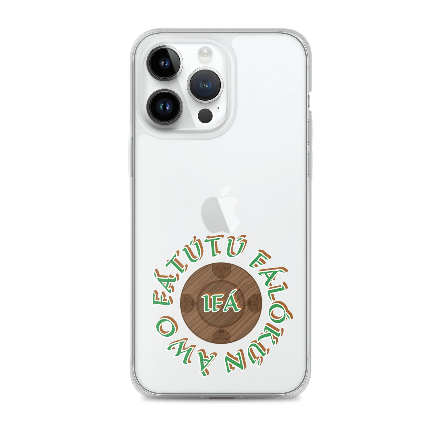 Personalized Egbe Logo 3 Clear Case for iPhone®