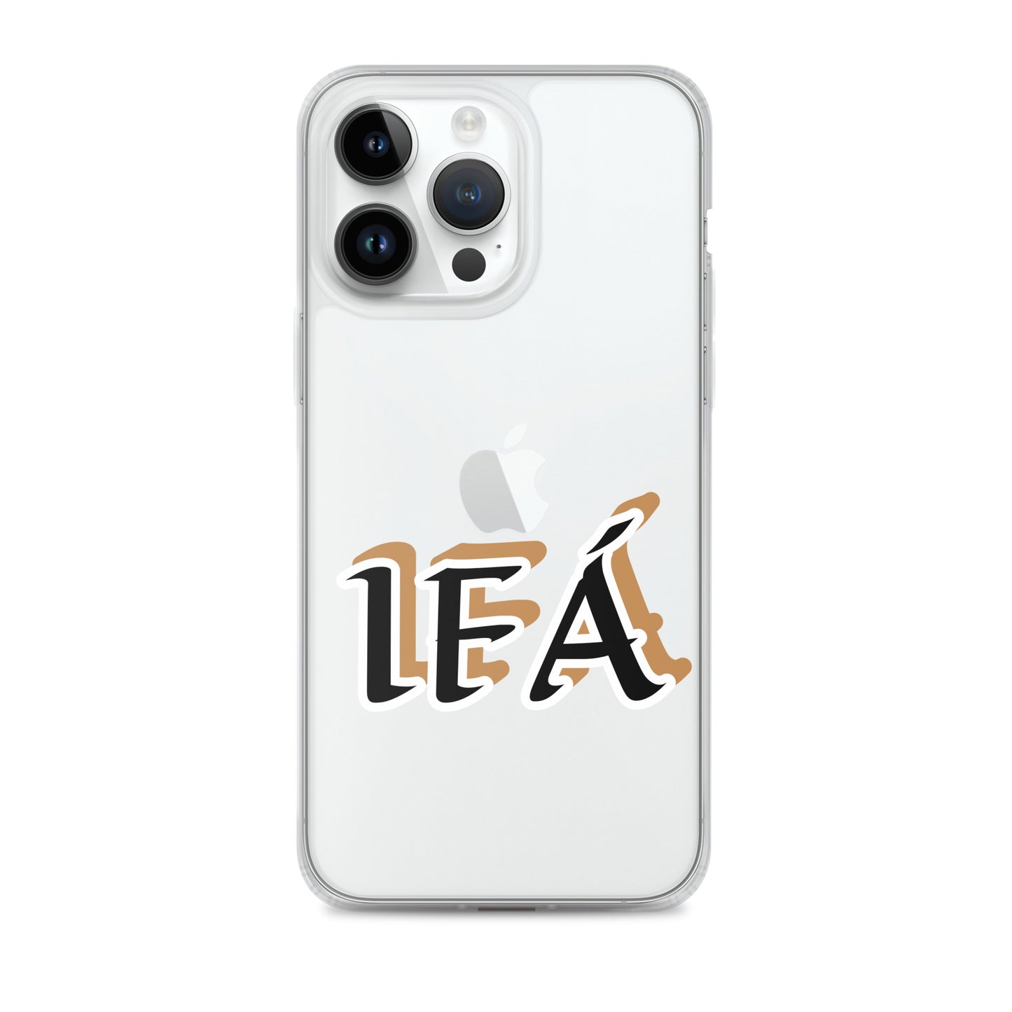 Ifa Black/Gold Clear Case for iPhone®