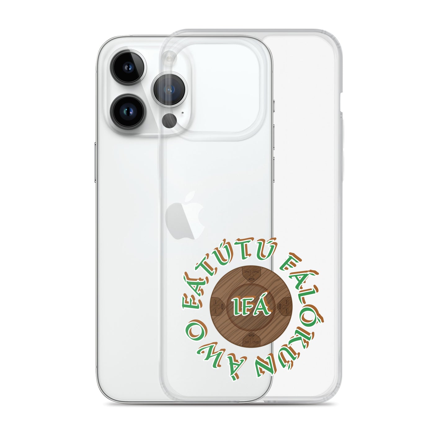 Personalized Egbe Logo 3 Clear Case for iPhone®