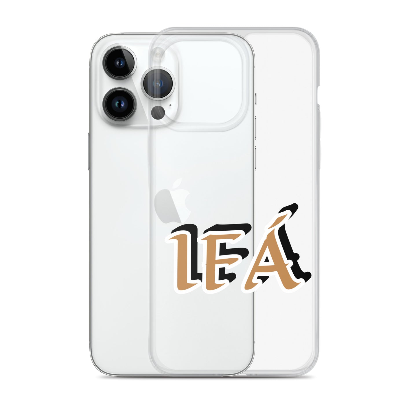 Ifa Gold/Black Clear Case for iPhone®