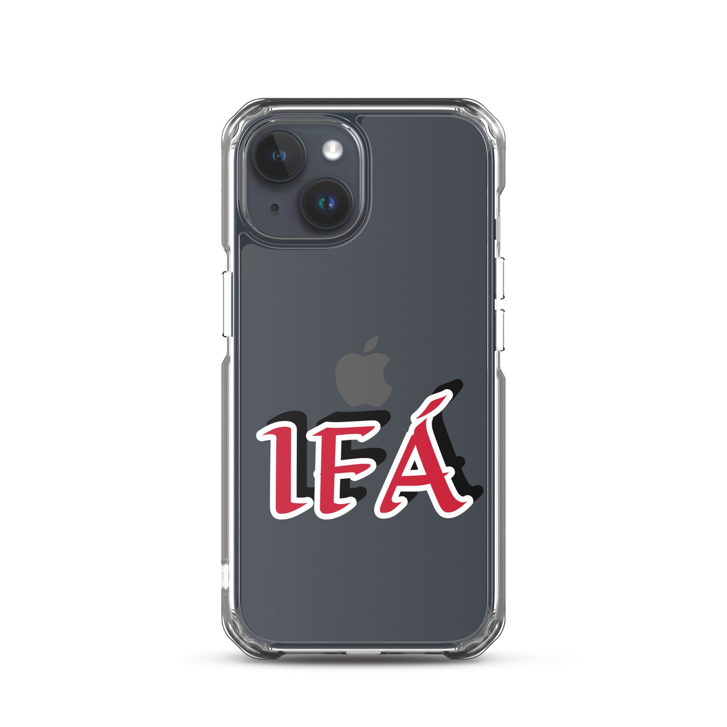 Ifa Red/Black Clear Case for iPhone®
