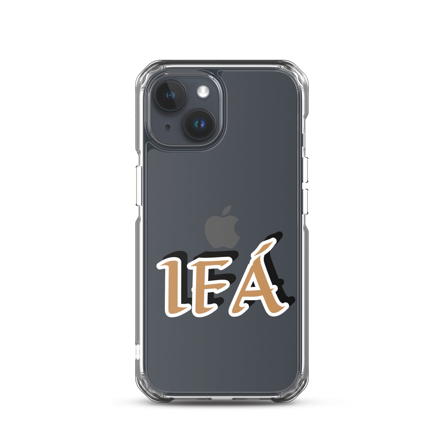 Ifa Gold/Black Clear Case for iPhone®