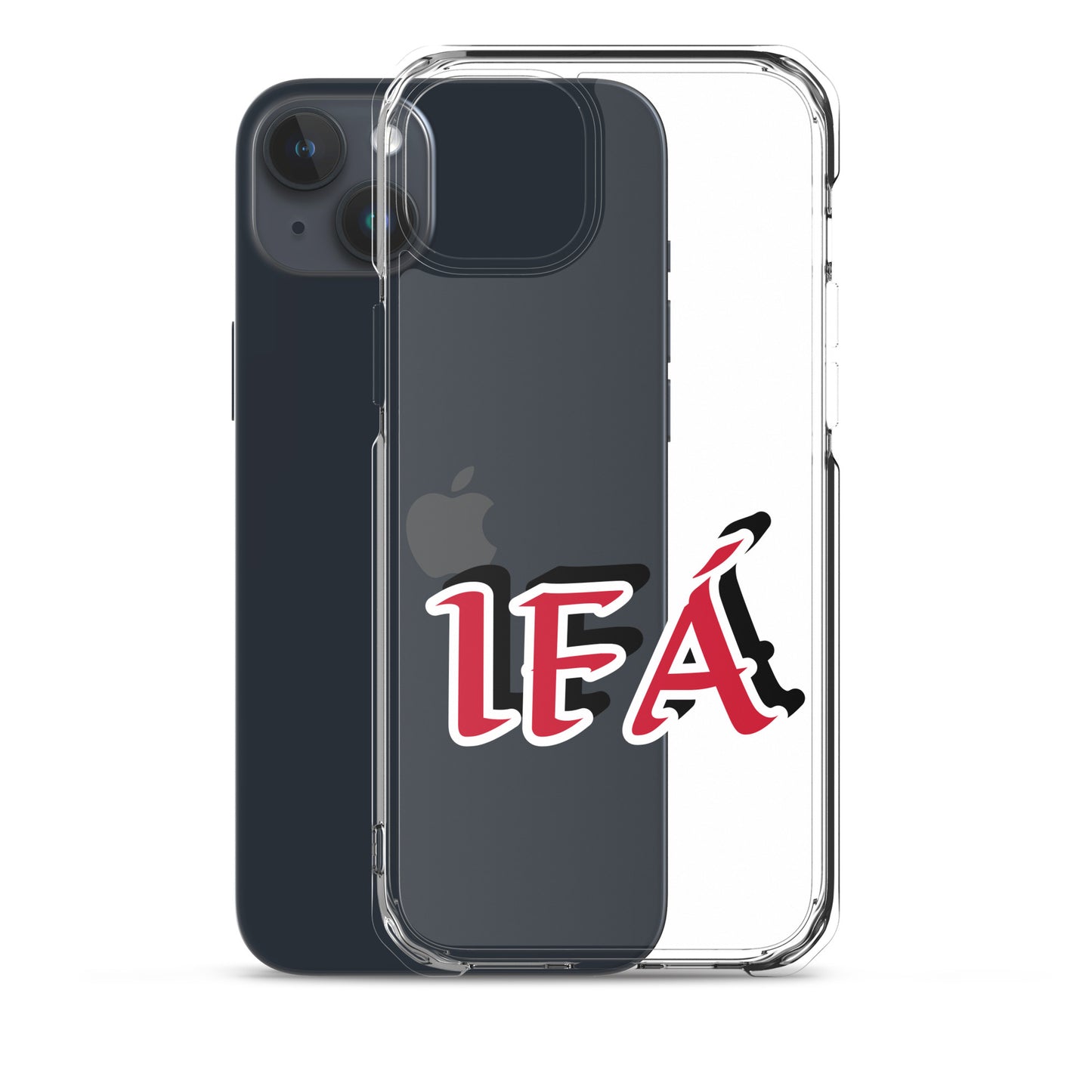 Ifa Red/Black Clear Case for iPhone®