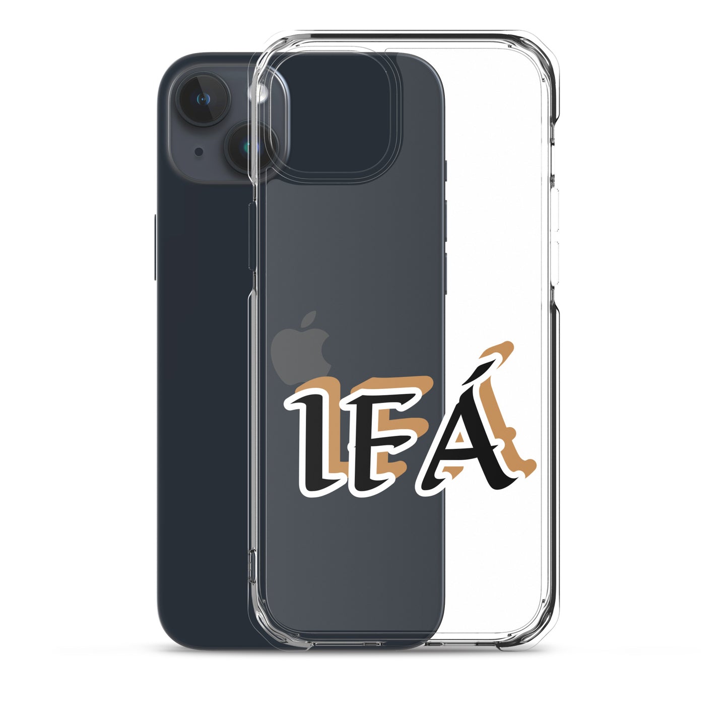 Ifa Black/Gold Clear Case for iPhone®